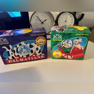 101 Dalmations Snow Dome Vintage McDonald’s Toy Disney 1996 NEW IN BOX